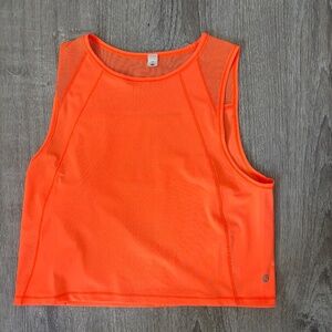Lululemon Neon Orange Tank